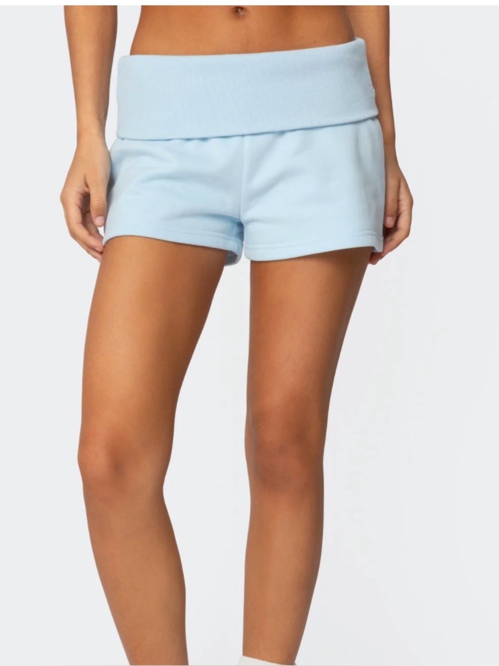 Edikted fold over sweatshorts size small